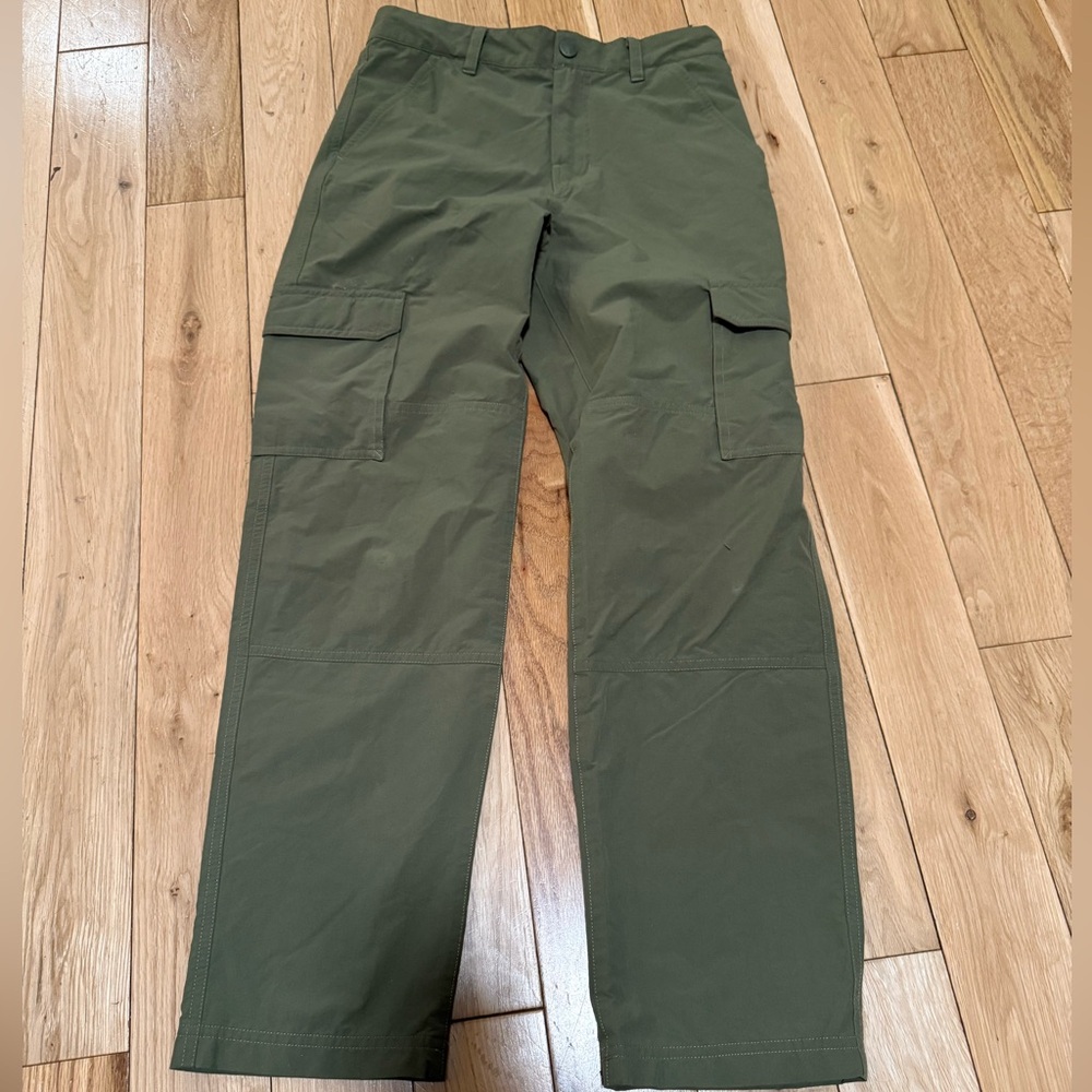 The North Face Boys Cargo Pants Olive Green – Size 14/16 L/G